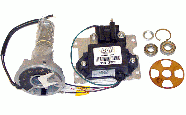 Mercury Switch Box (4 cylinder kit only) 114-2986K1