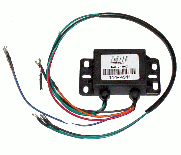 Mercury Switch Box (2 cyl) 114-4911
