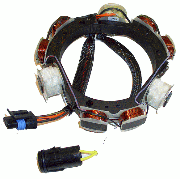 Evinrude Johnson Optical Ignition Stator 4 Amp 584954 (173-4954)