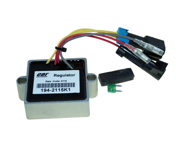 Mercury Voltage Regulator (W/Bullet Conn.) 194-2115K1