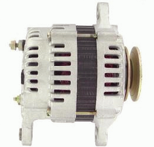 Yanmar 12v/70A Alternator 129772-77200<br>Insulated Return