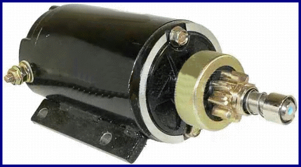 Evinrude E-Tech Starter Motor 586768 <br> <b>(OUT OF STOCK)</b>